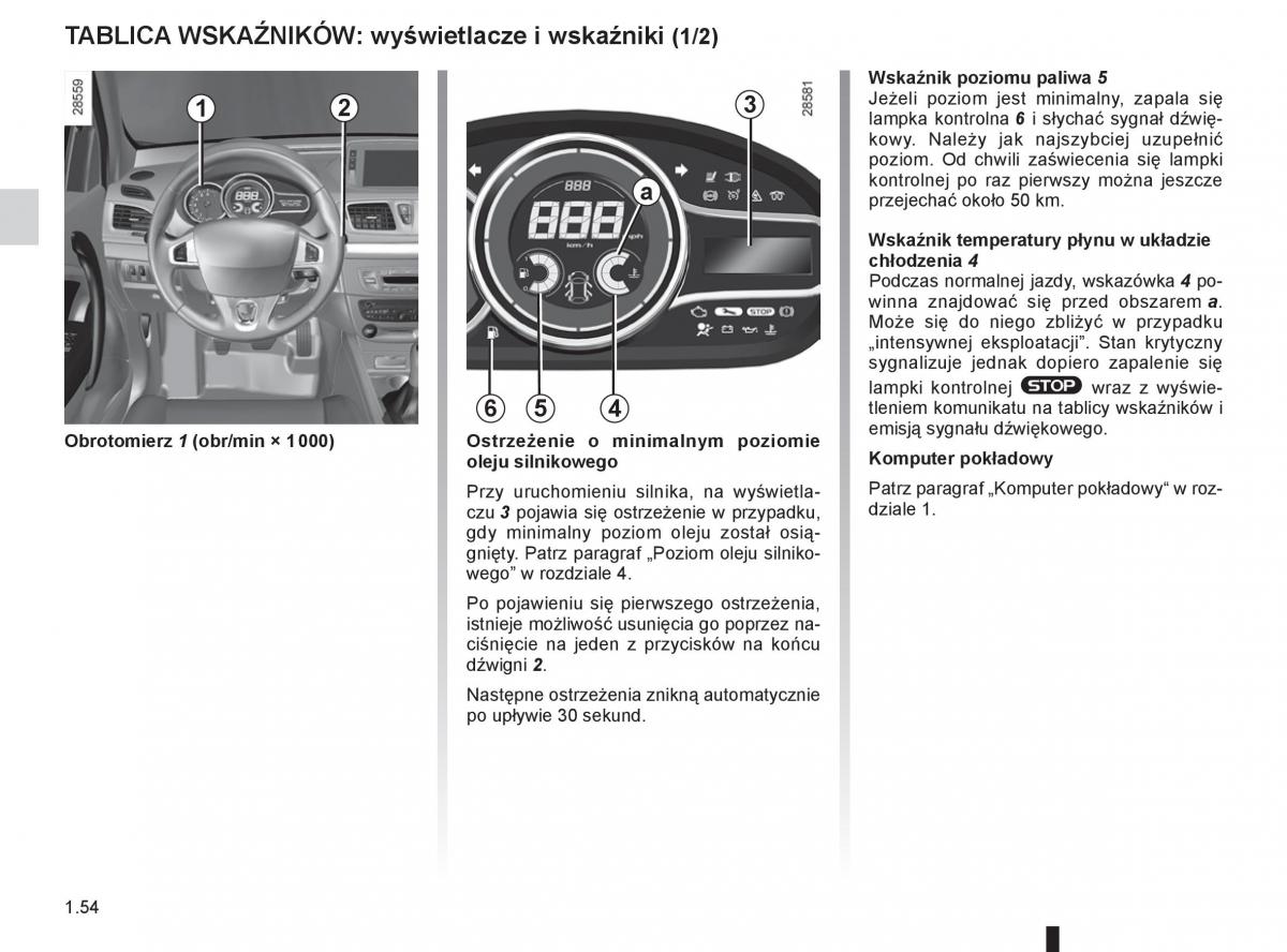 instrukcja obslugi  Renault Megane III 3 manual / page 60