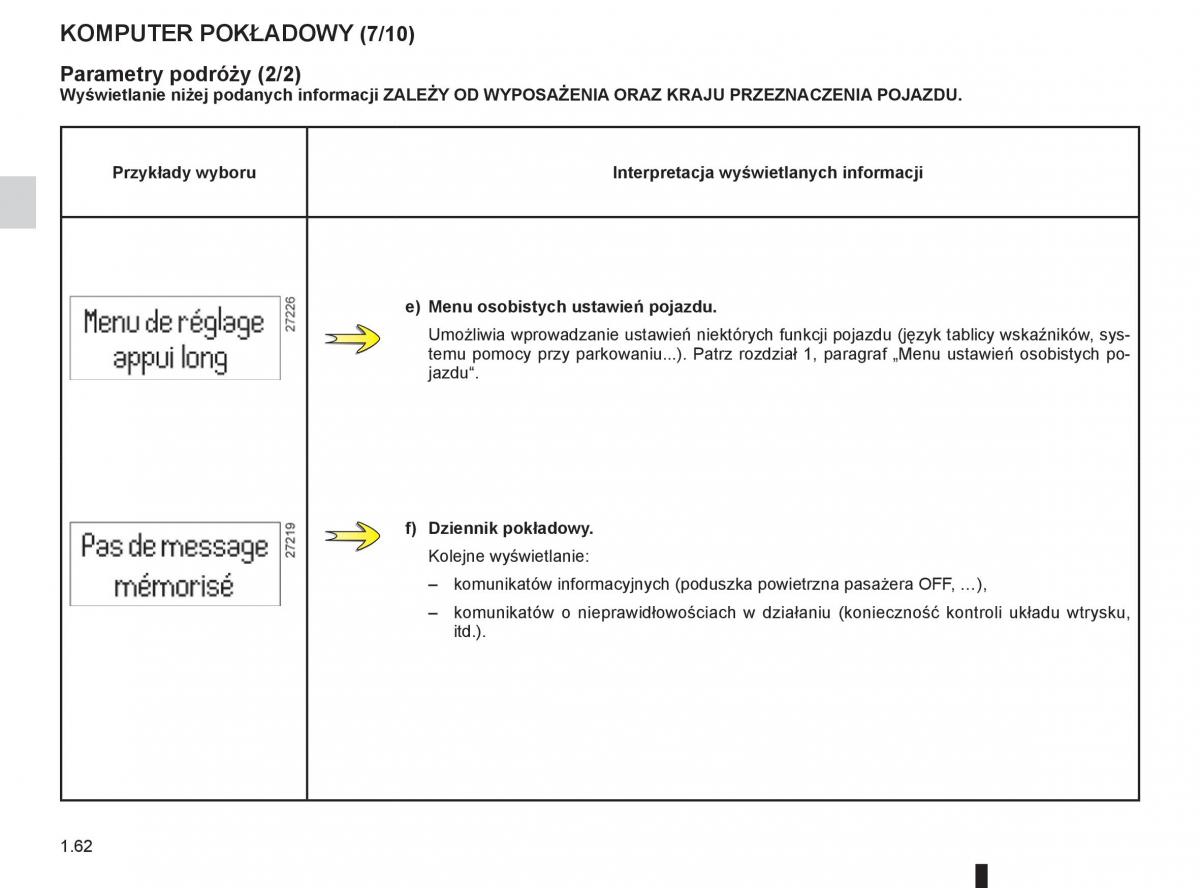 Renault Megane III 3 manual / page 68