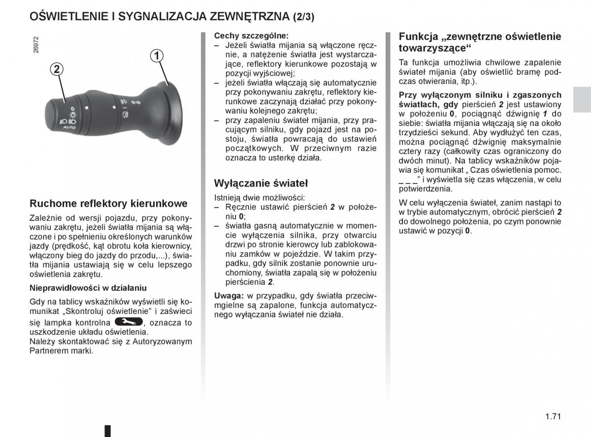 instrukcja obslugi  Renault Megane III 3 manual / page 77