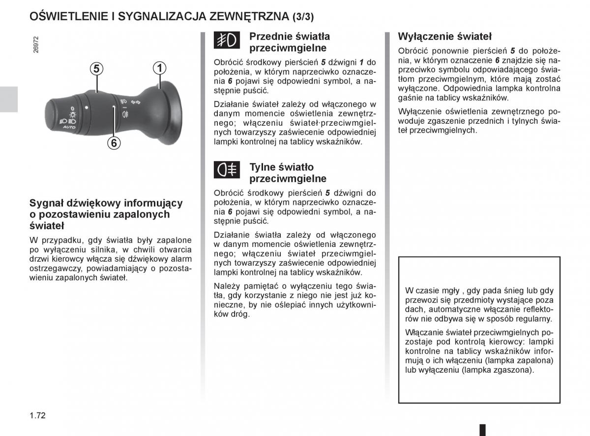 Renault Megane III 3 manual / page 78