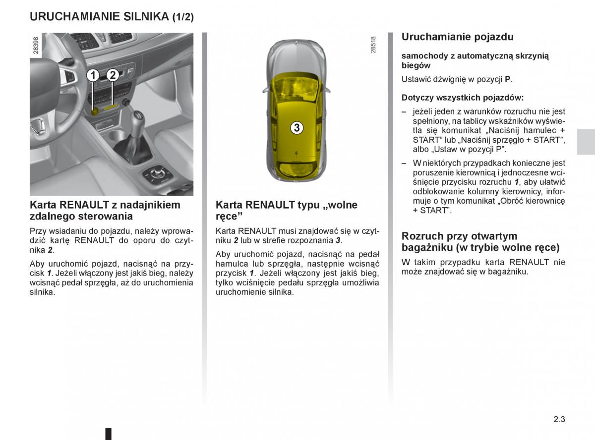 instrukcja obslugi  Renault Megane III 3 manual / page 87