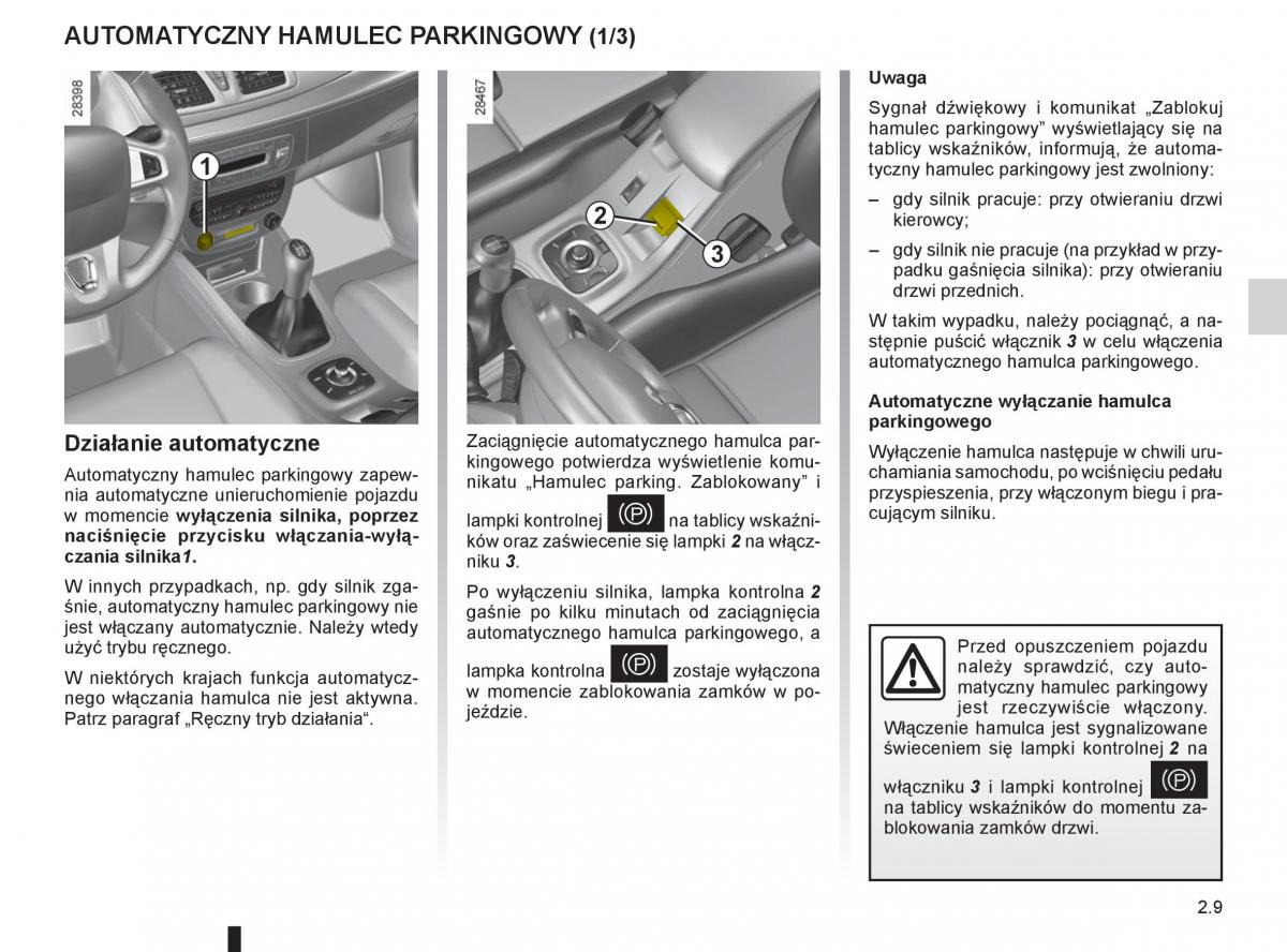 instrukcja obslugi  Renault Megane III 3 manual / page 93