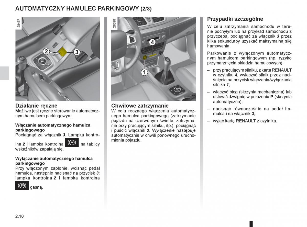 instrukcja obslugi  Renault Megane III 3 manual / page 94