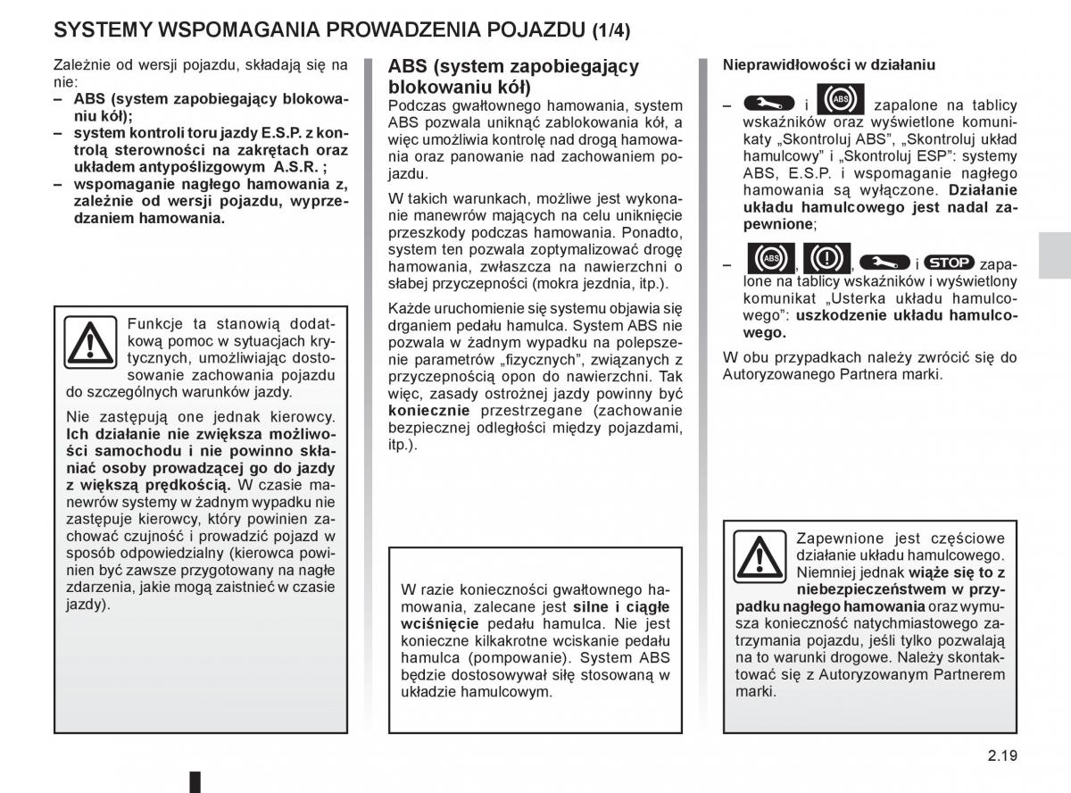 instrukcja obslugi  Renault Megane III 3 manual / page 103