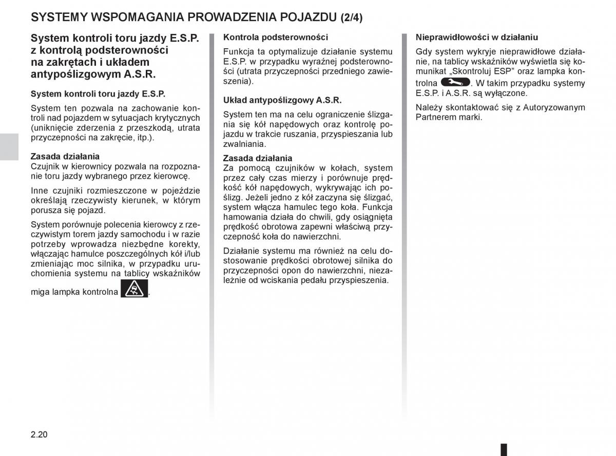 instrukcja obslugi  Renault Megane III 3 manual / page 104