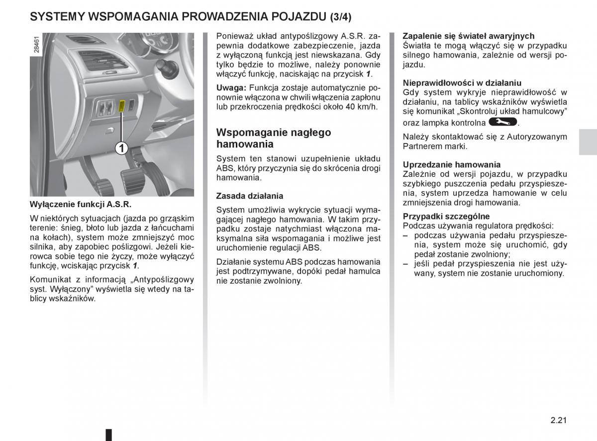 Renault Megane III 3 manual / page 105