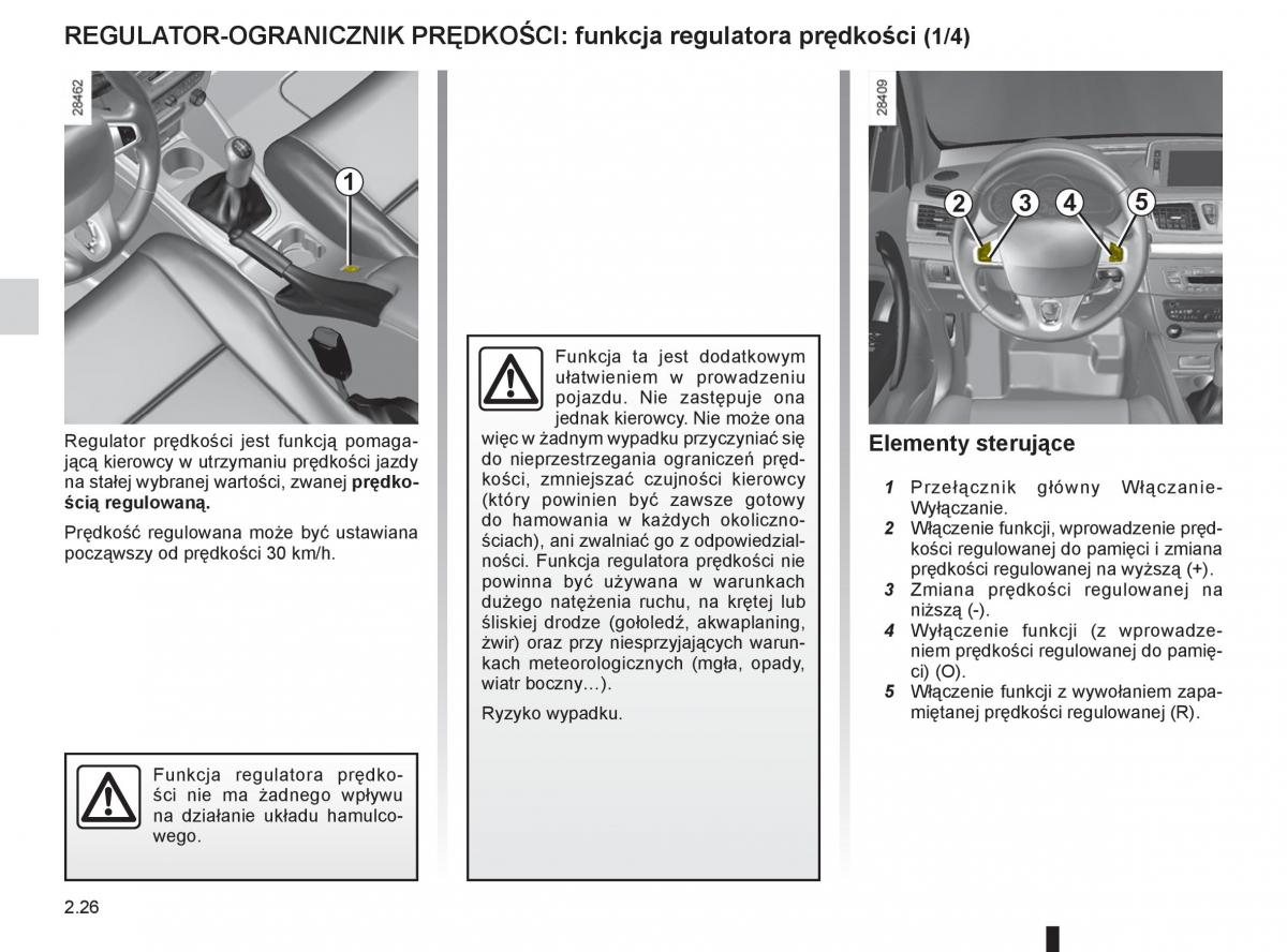 instrukcja obslugi  Renault Megane III 3 manual / page 110