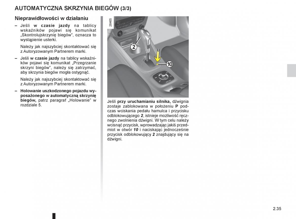 instrukcja obslugi  Renault Megane III 3 manual / page 119