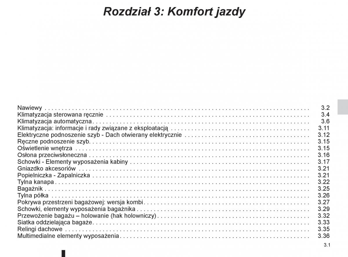 instrukcja obslugi  Renault Megane III 3 manual / page 121