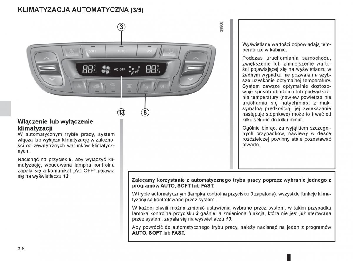 instrukcja obslugi  Renault Megane III 3 manual / page 128