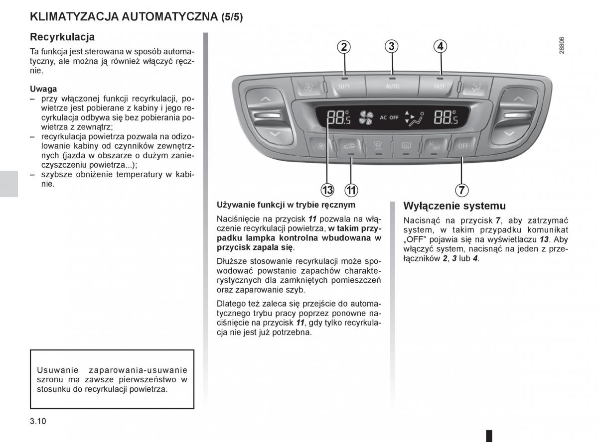 instrukcja obslugi  Renault Megane III 3 manual / page 130