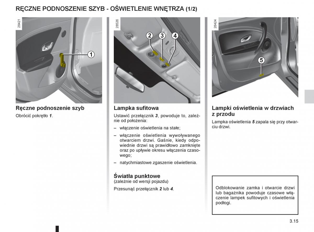 instrukcja obslugi  Renault Megane III 3 manual / page 135