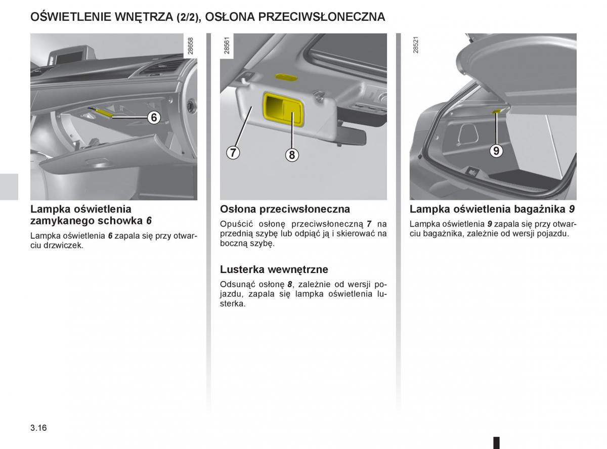 instrukcja obslugi  Renault Megane III 3 manual / page 136