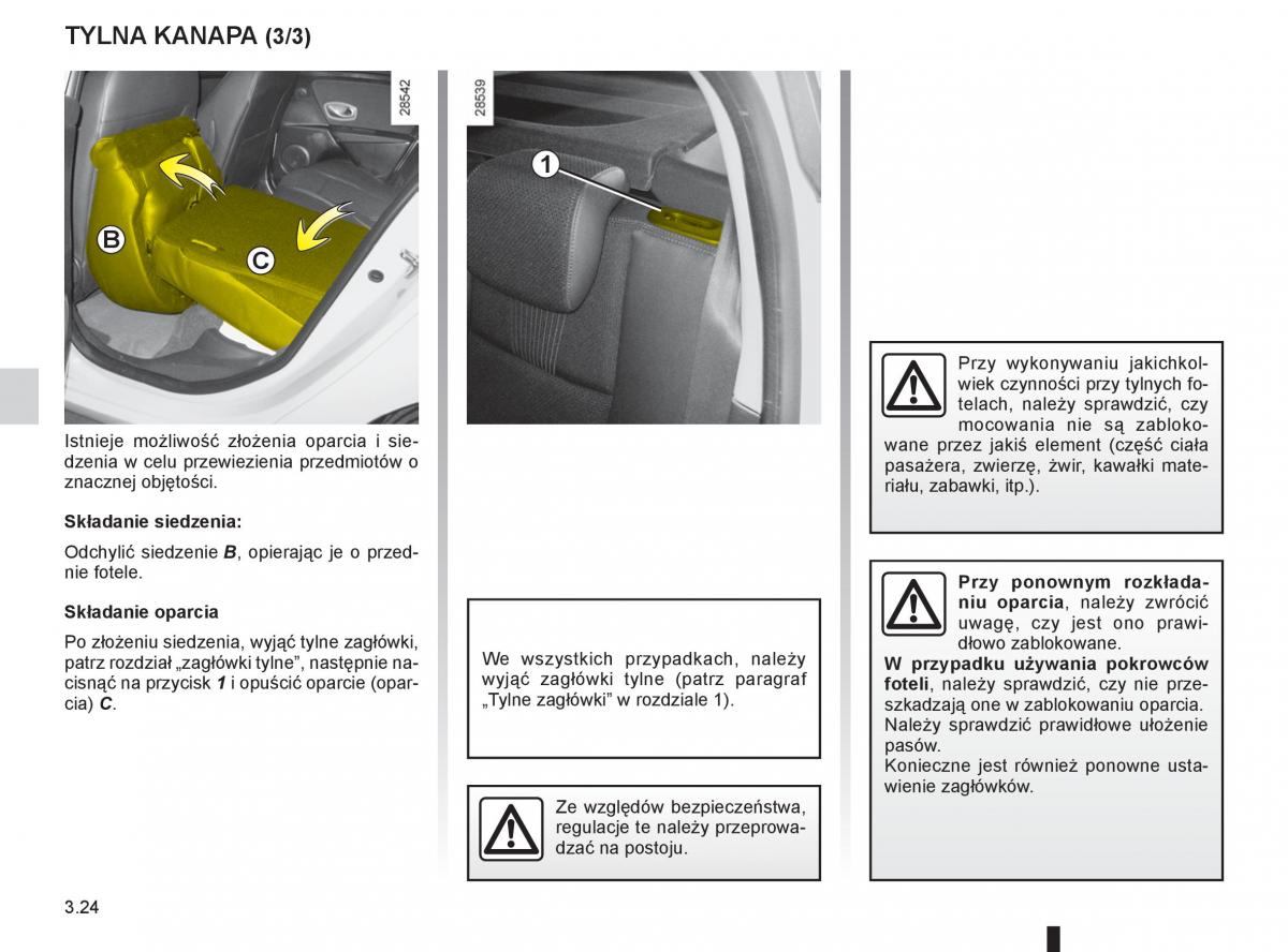 Renault Megane III 3 manual / page 144