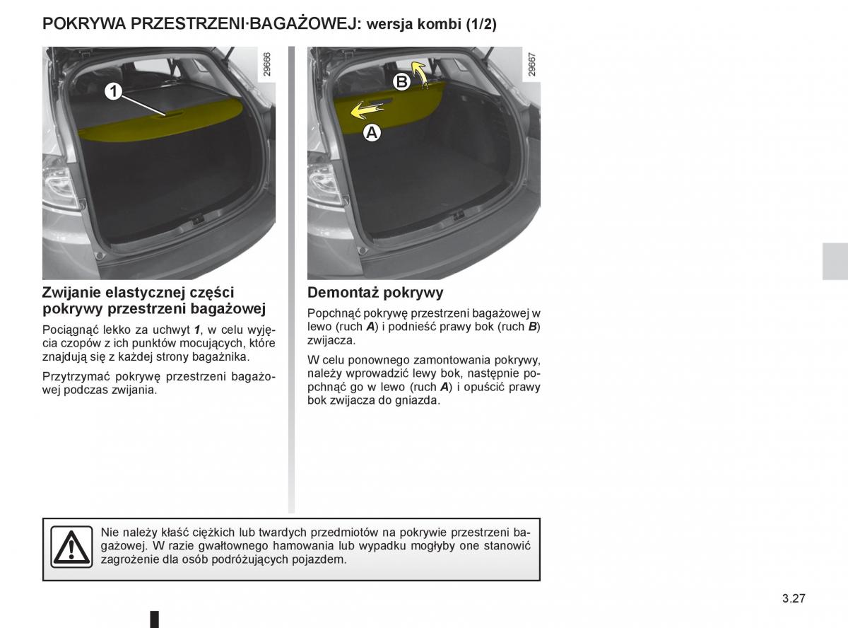 instrukcja obslugi  Renault Megane III 3 manual / page 147