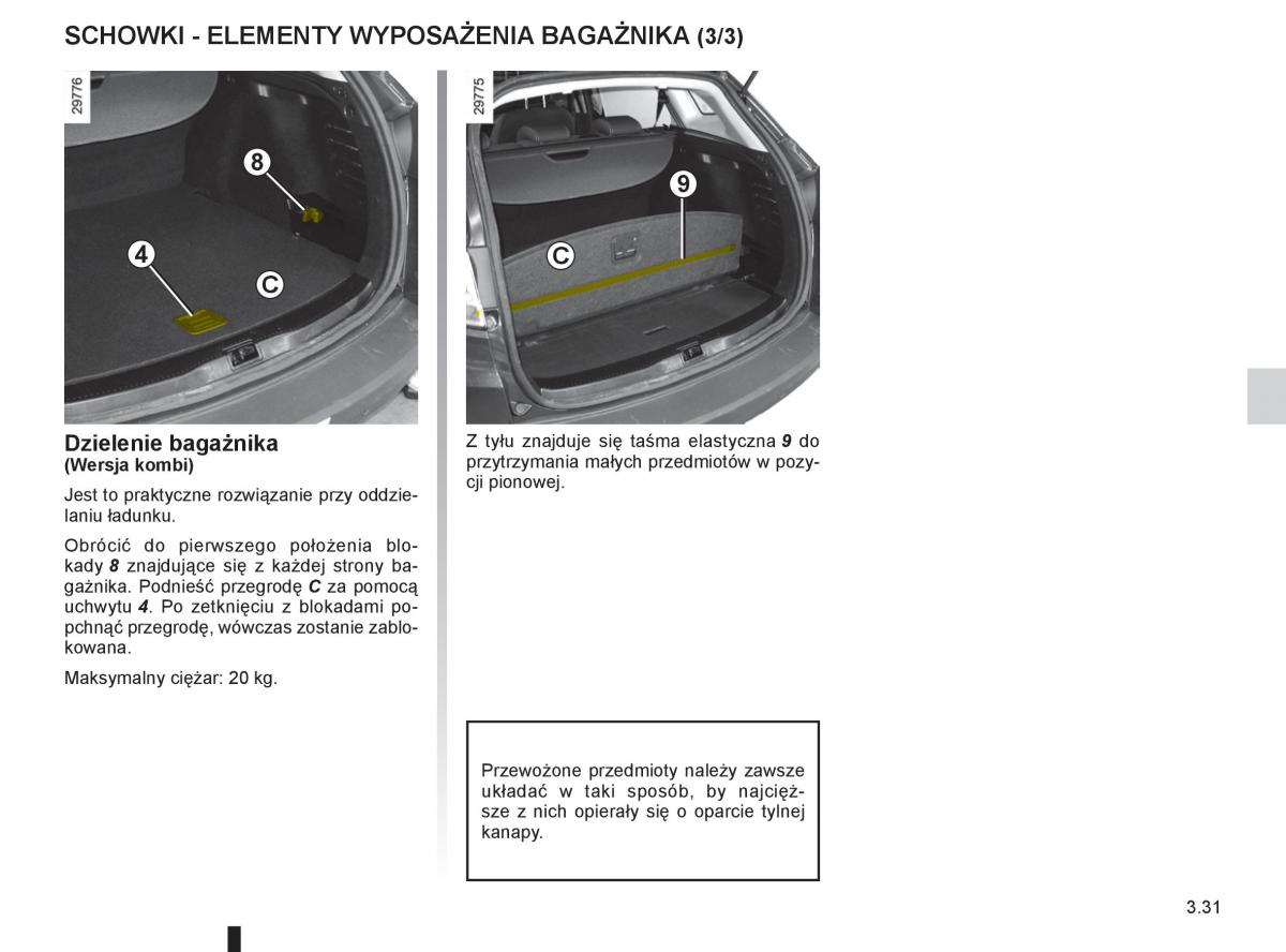 instrukcja obslugi  Renault Megane III 3 manual / page 151