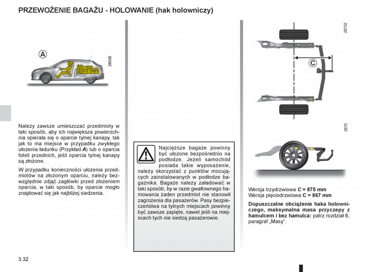 Renault Megane III 3 manual / page 152