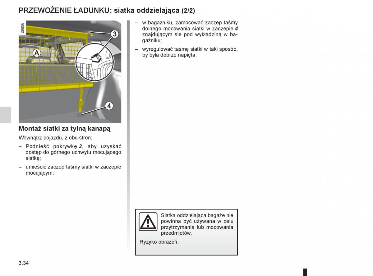 instrukcja obslugi  Renault Megane III 3 manual / page 154