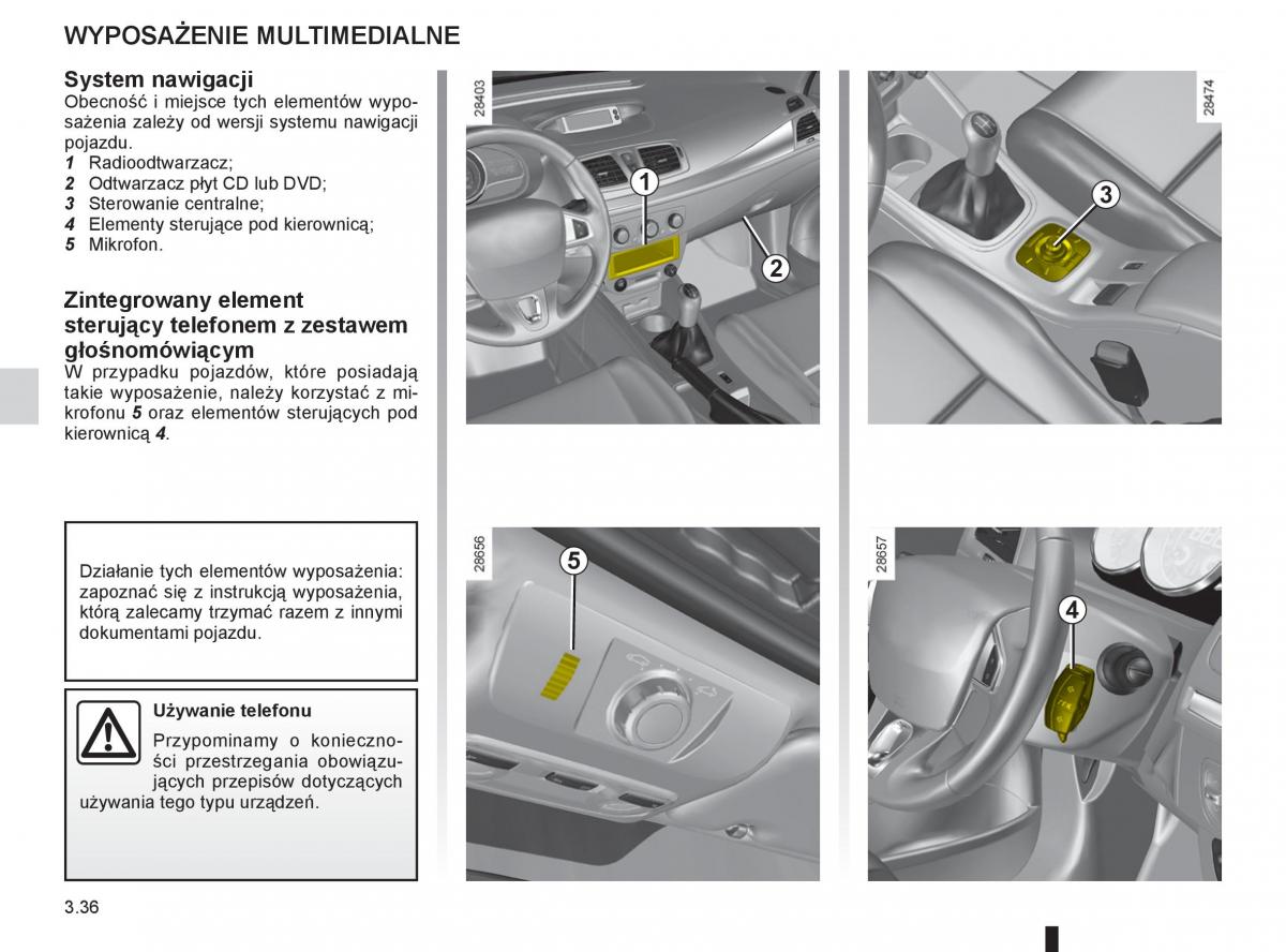 instrukcja obslugi  Renault Megane III 3 manual / page 156