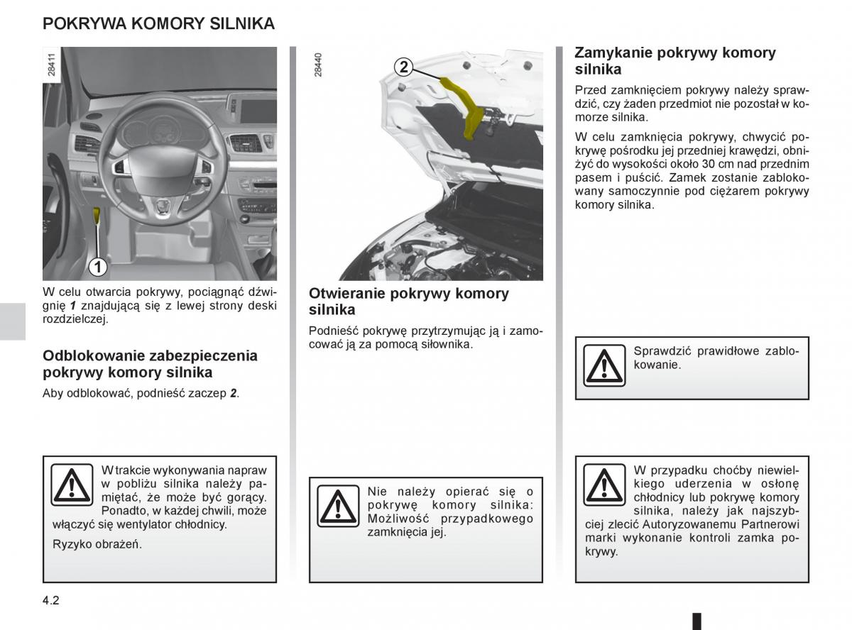 instrukcja obslugi  Renault Megane III 3 manual / page 158