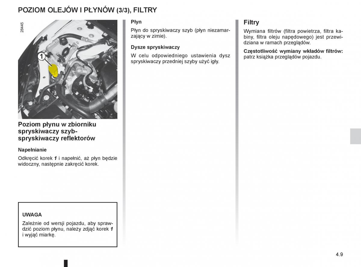 instrukcja obslugi  Renault Megane III 3 manual / page 165