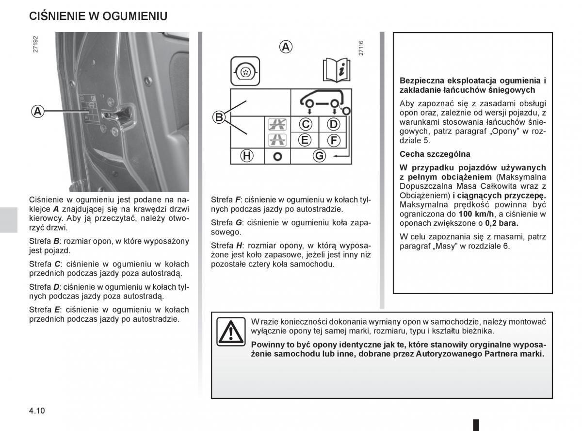 instrukcja obslugi  Renault Megane III 3 manual / page 166