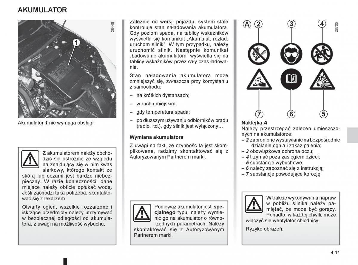 instrukcja obslugi  Renault Megane III 3 manual / page 167