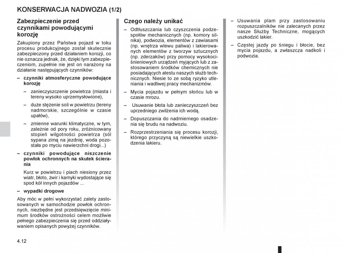 instrukcja obslugi  Renault Megane III 3 manual / page 168