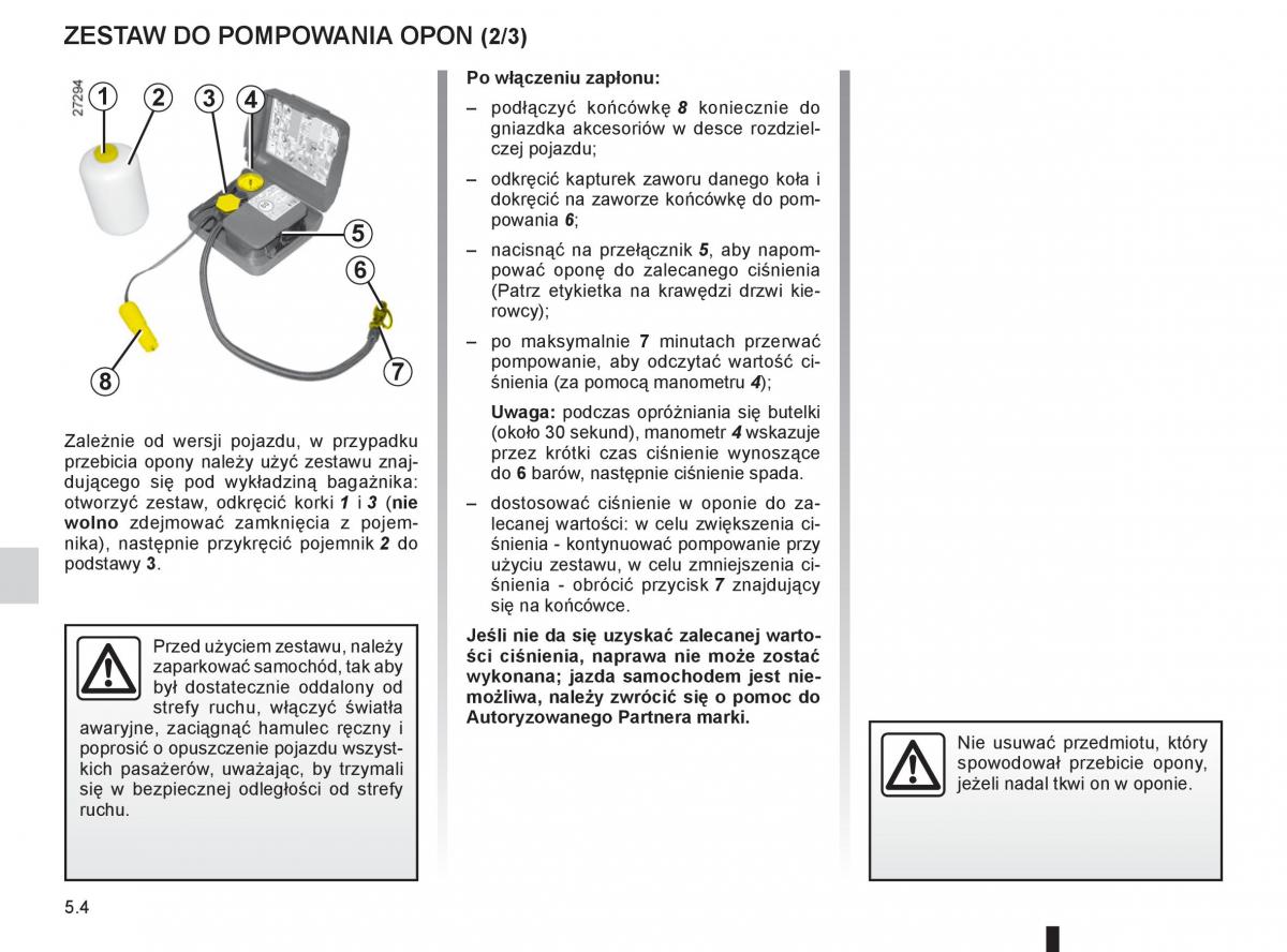 instrukcja obslugi  Renault Megane III 3 manual / page 174