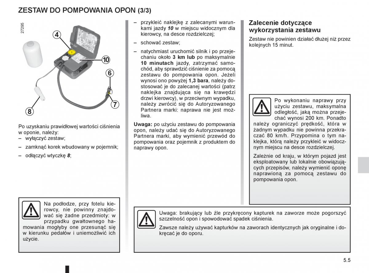 Renault Megane III 3 manual / page 175