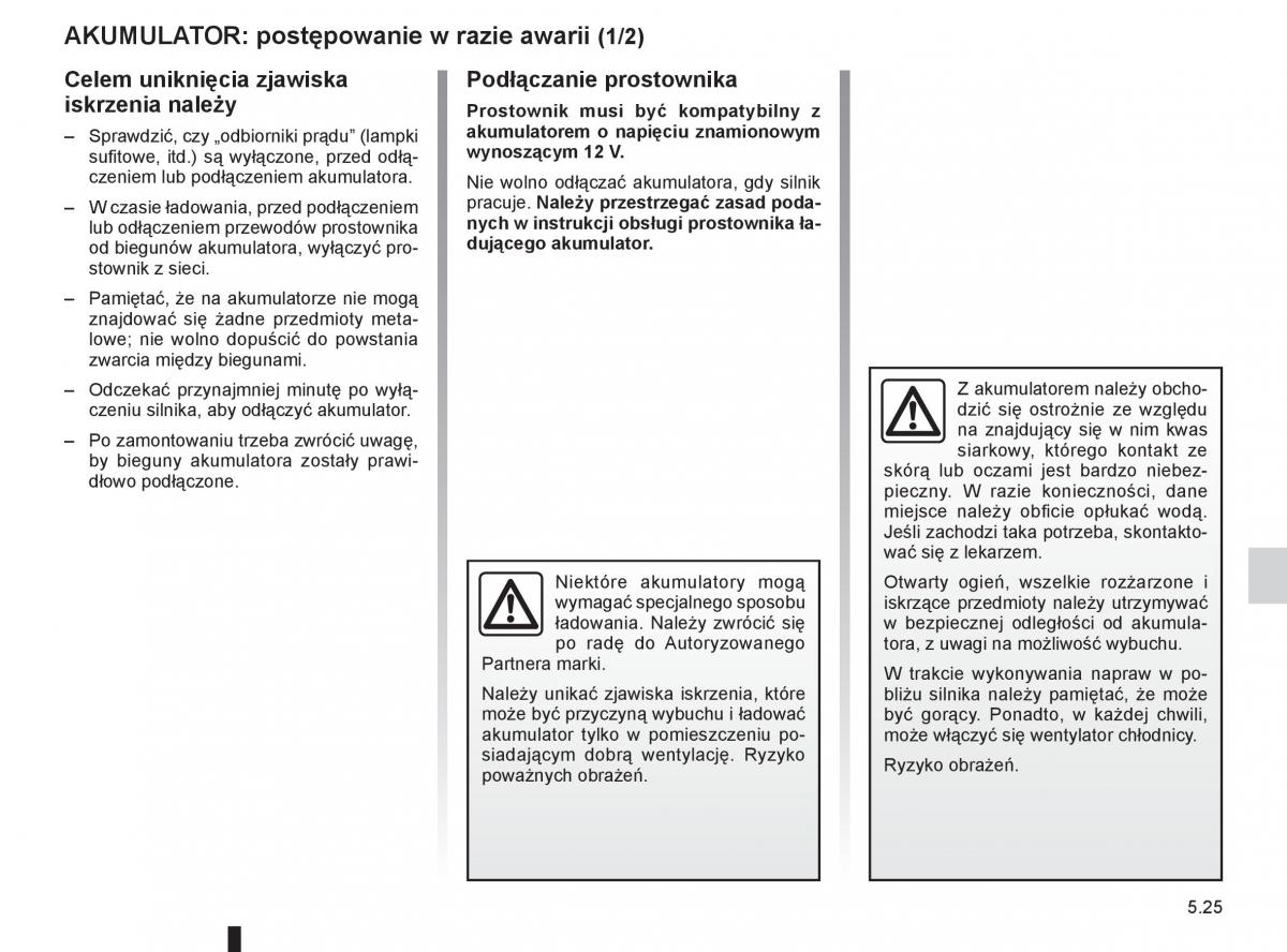 instrukcja obslugi  Renault Megane III 3 manual / page 195