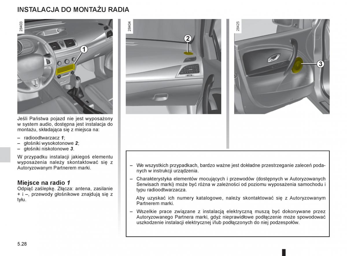 instrukcja obslugi  Renault Megane III 3 manual / page 198