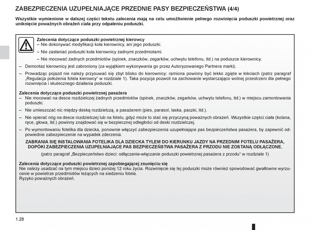 instrukcja obslugi  Renault Megane III 3 manual / page 34