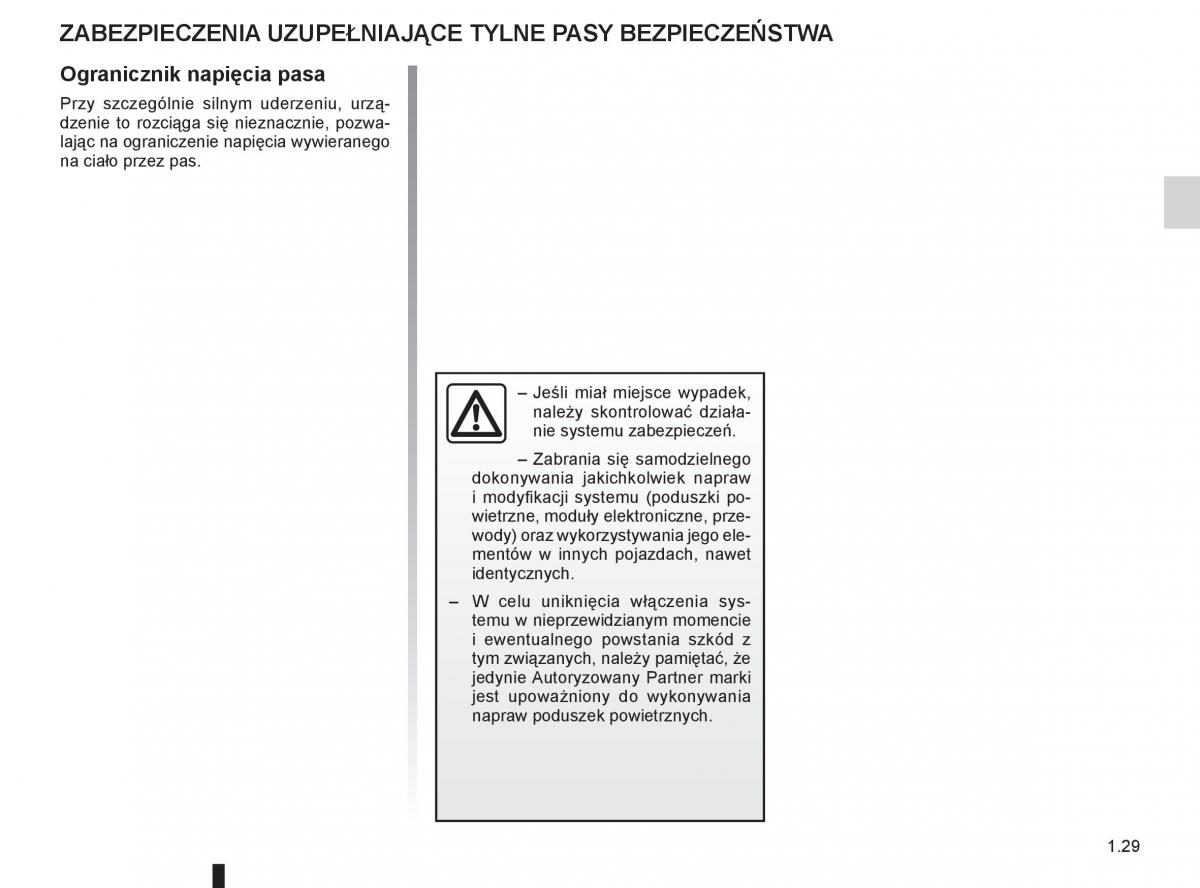 instrukcja obslugi  Renault Megane III 3 manual / page 35
