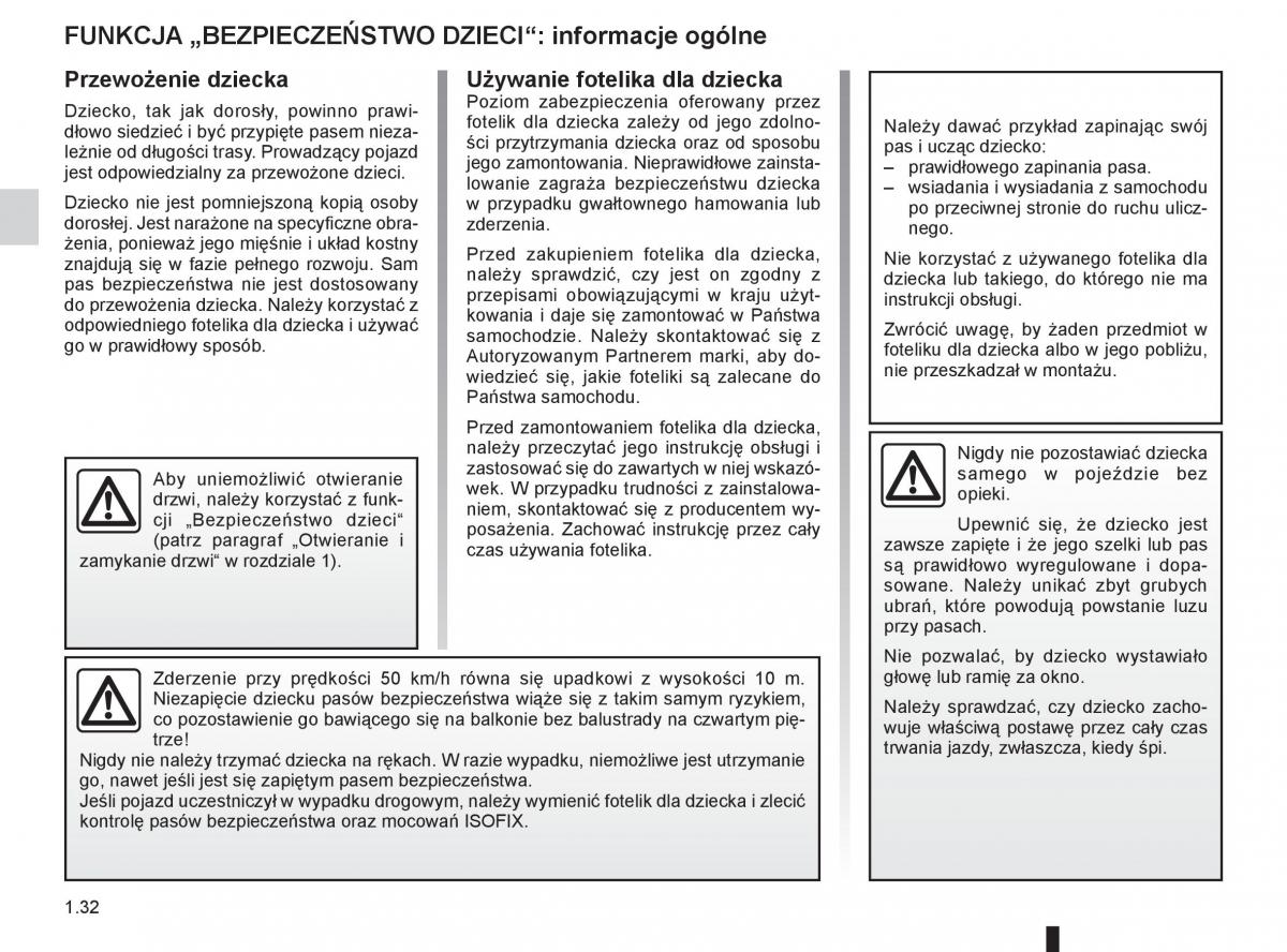 instrukcja obslugi  Renault Megane III 3 manual / page 38