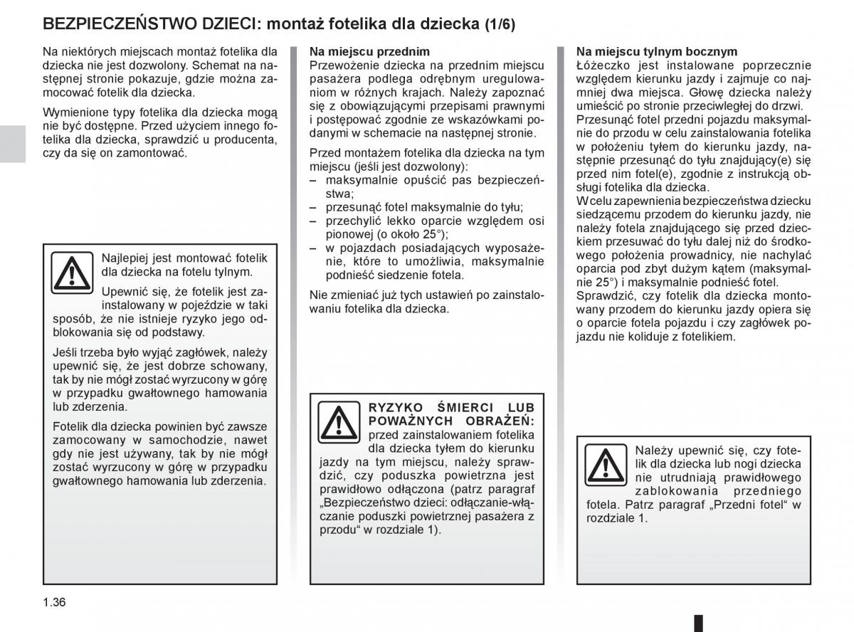 instrukcja obslugi  Renault Megane III 3 manual / page 42
