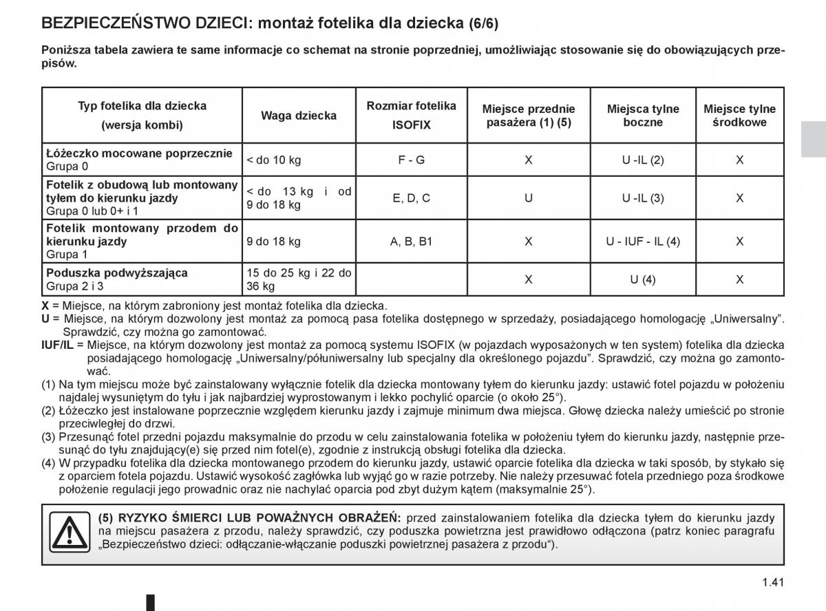 instrukcja obslugi  Renault Megane III 3 manual / page 47