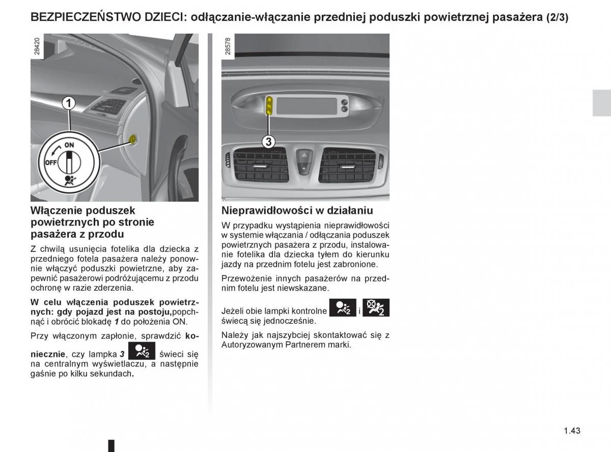 instrukcja obslugi  Renault Megane III 3 manual / page 49