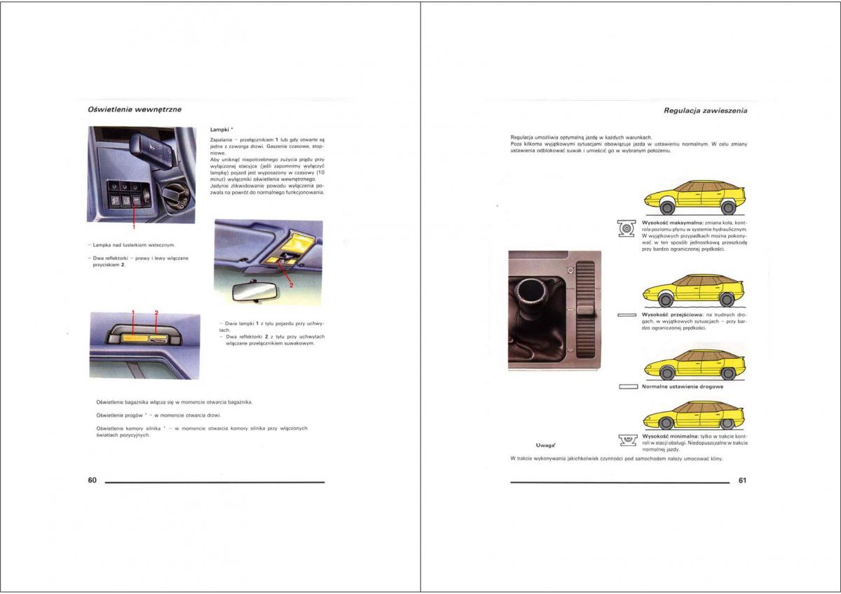 manual  Citroen XM instrukcja / page 30