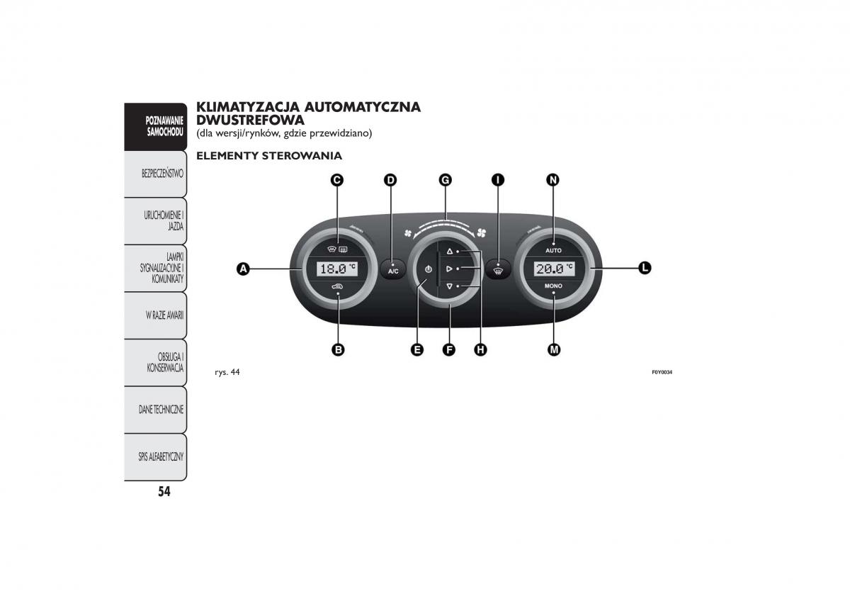 Fiat 500L instrukcja obslugi / page 58