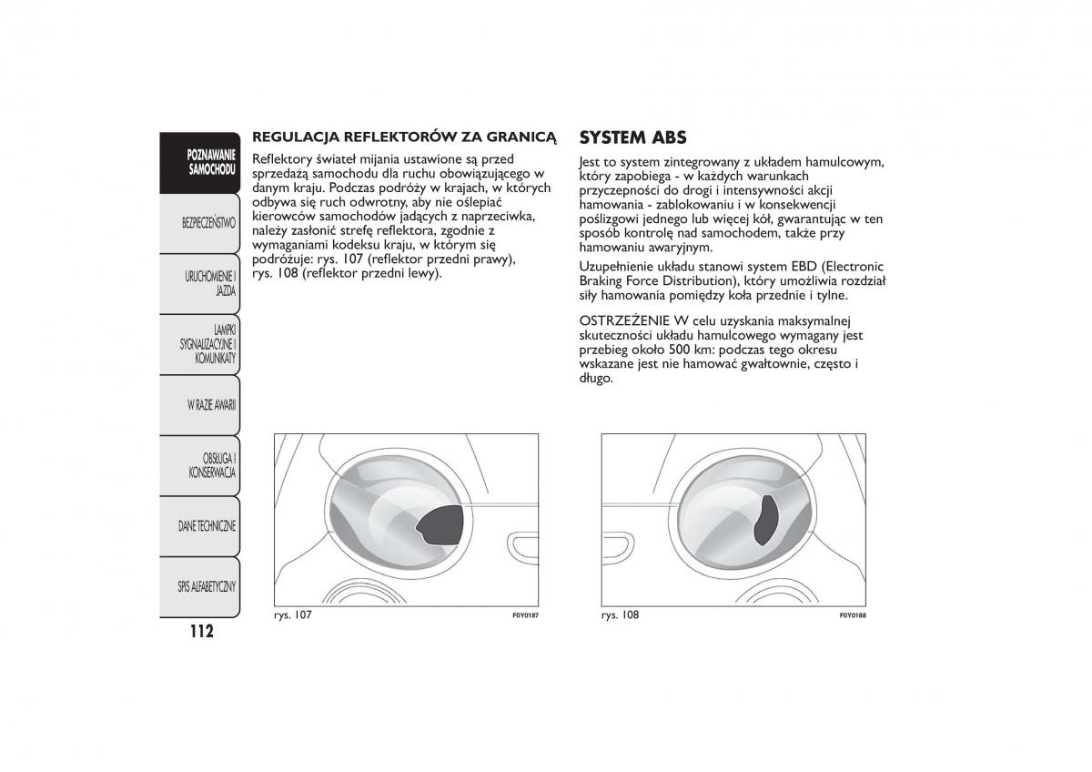 Fiat 500L instrukcja obslugi / page 116