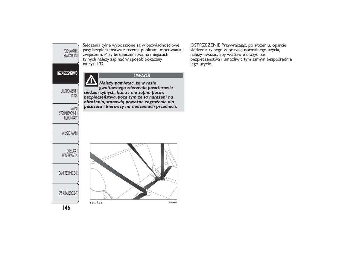 Fiat 500L instrukcja obslugi / page 150