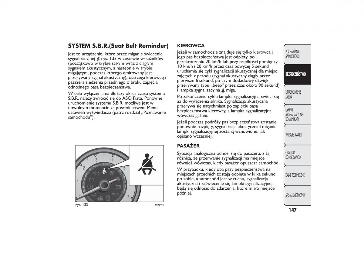 Fiat 500L instrukcja obslugi / page 151