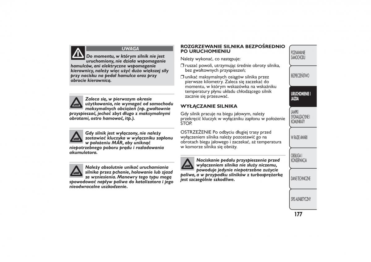 Fiat 500L instrukcja obslugi / page 181