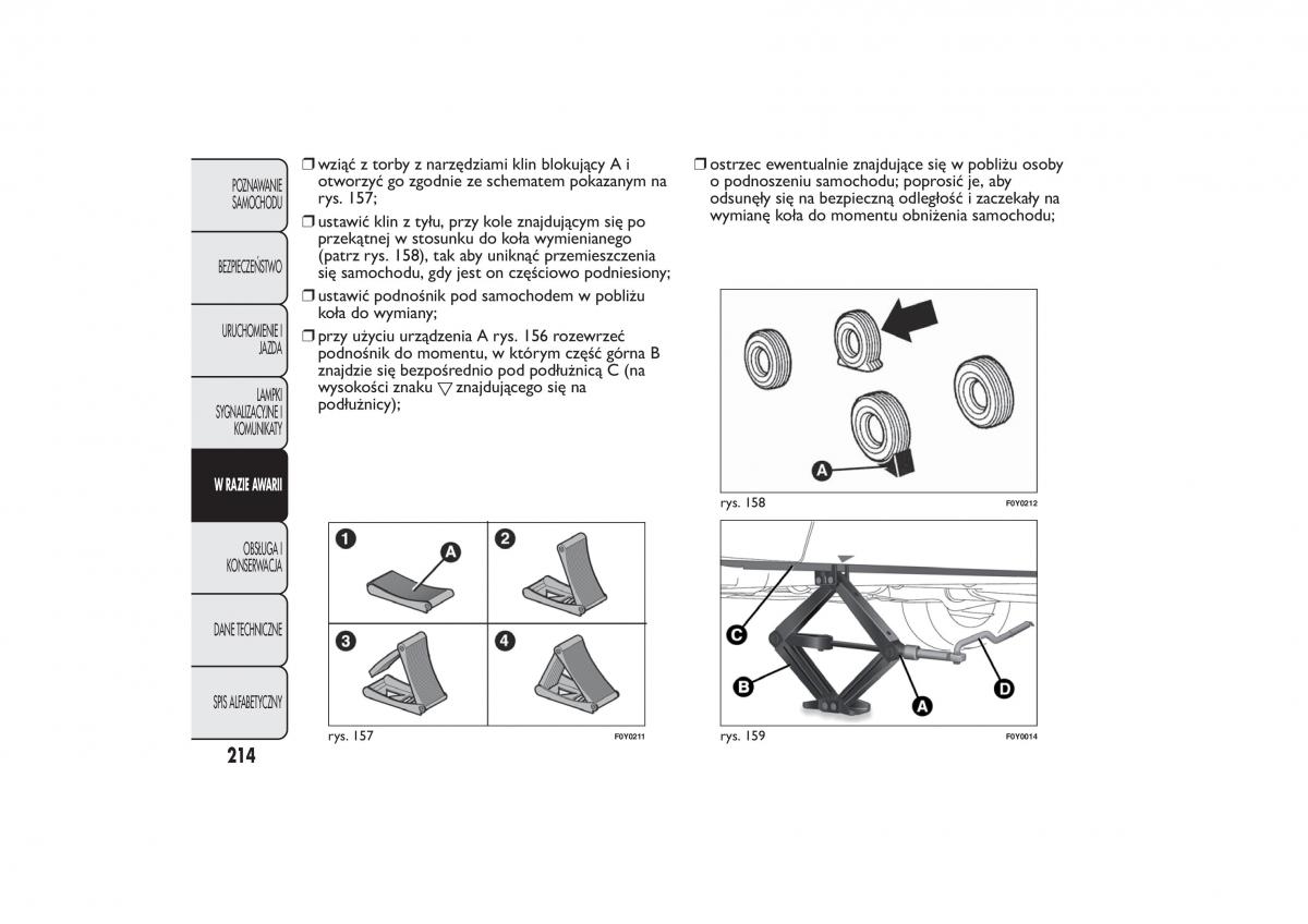 Fiat 500L instrukcja obslugi / page 218