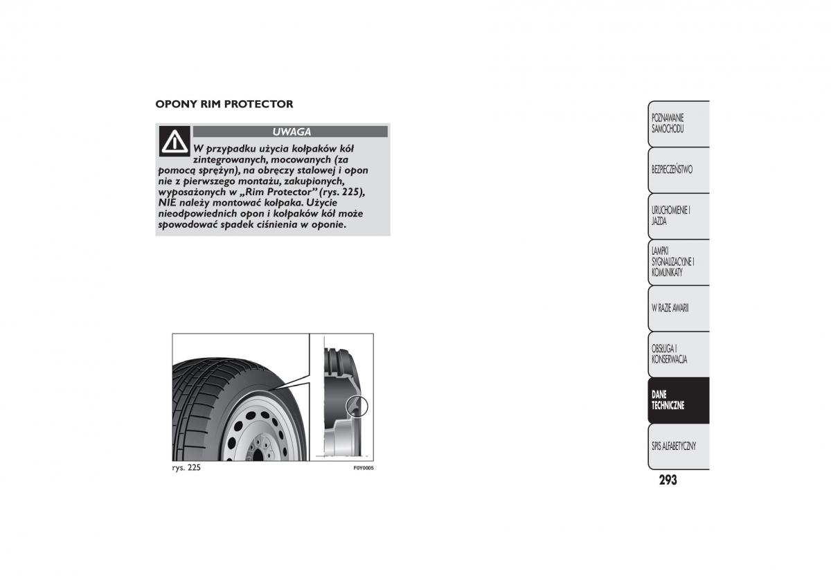 Fiat 500L instrukcja obslugi / page 297