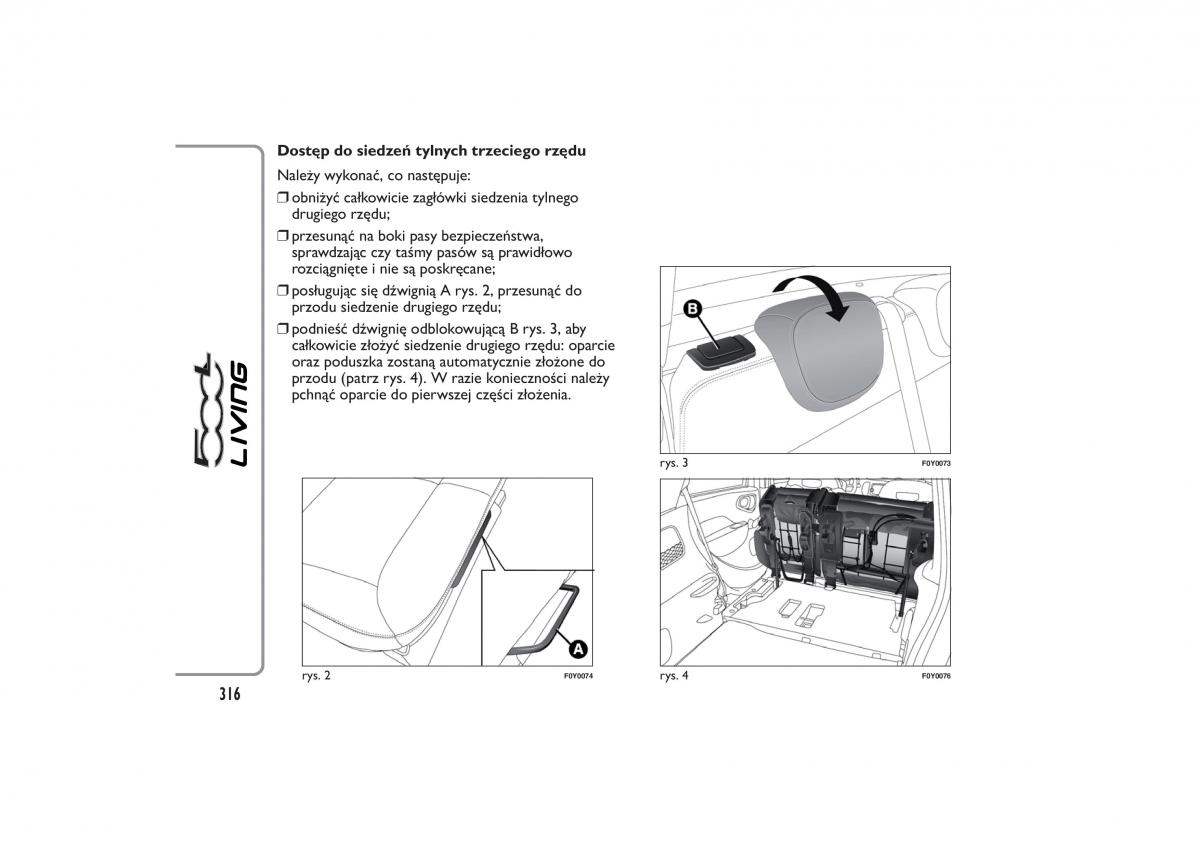 Fiat 500L instrukcja obslugi / page 320