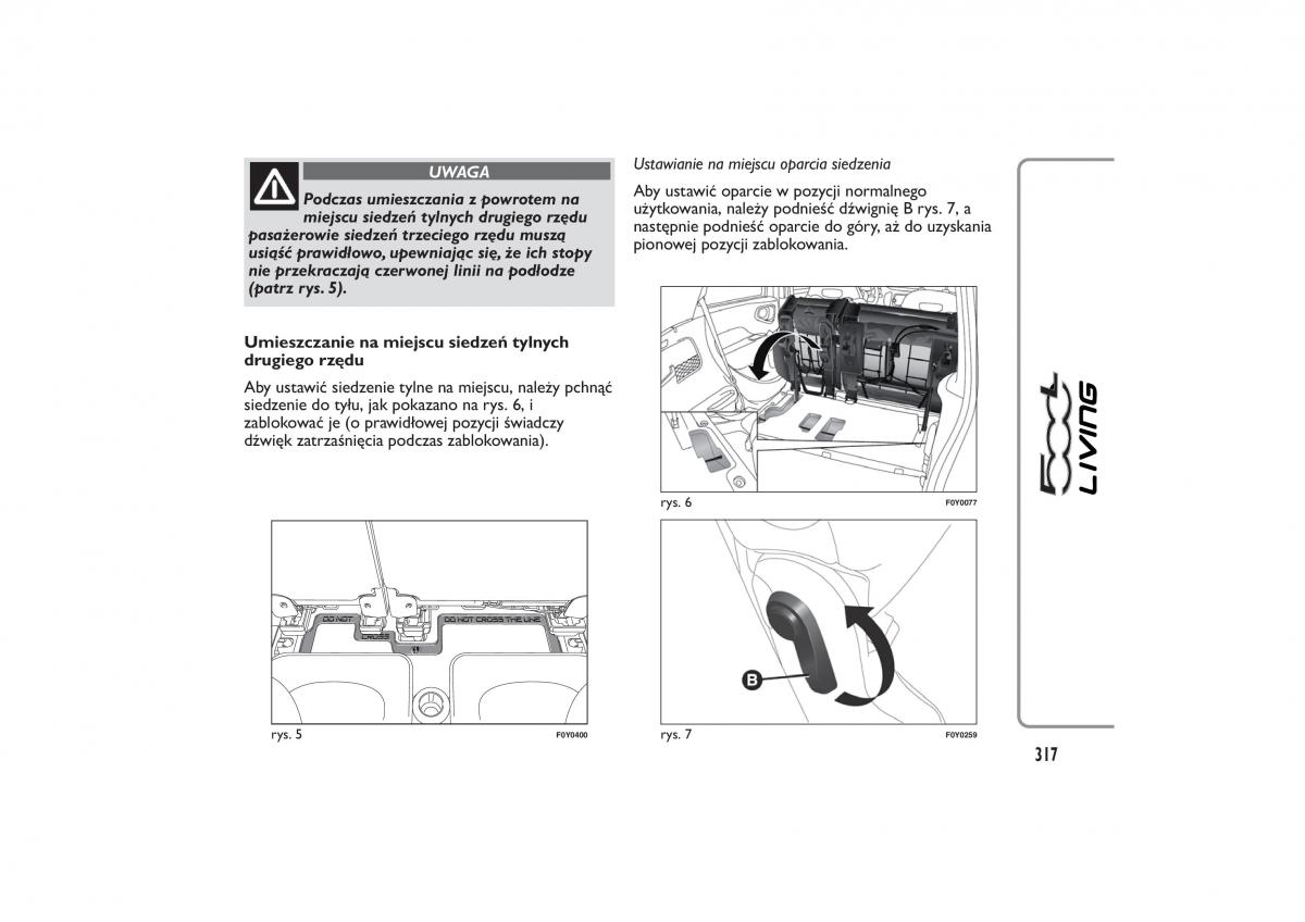 Fiat 500L instrukcja obslugi / page 321