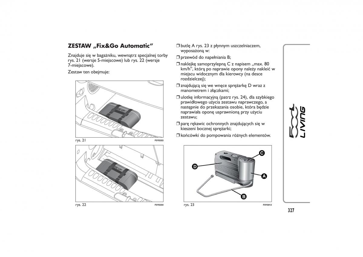 Fiat 500L instrukcja obslugi / page 331