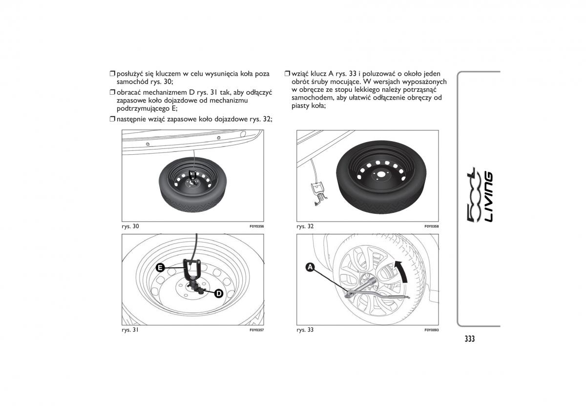 Fiat 500L instrukcja obslugi / page 337